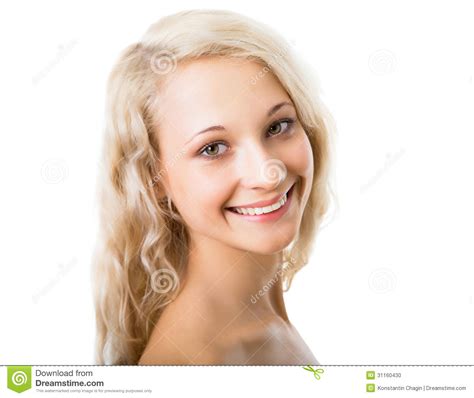 Beautiful Blonde Girl Stock Photo Image Of Human Glamour