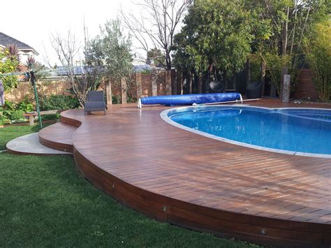 Building A Deck Around A Pool Image Of Above Ground Pool Deck Plans