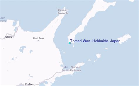 Tomari Wan Hokkaido Japan Tide Station Location Guide