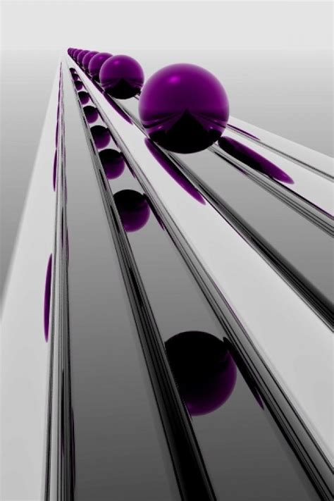Abstract Purple Sphere Iphone 4s Wallpapers Free Download