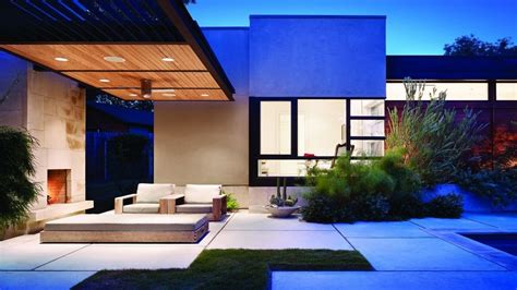 Garden House Modern 1920x1080 Wallpaper Architecture