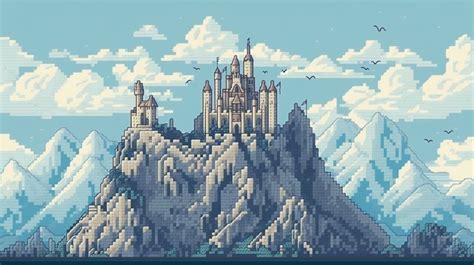 20 Castle Themed 2d Rpg Pixel Art Backgrounds Castle Pixel Art