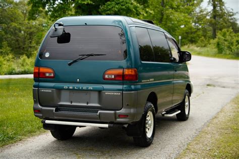 mitsubishi delica space gear l400 is the perfect platform for a capable off road camper