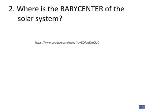 Barycenter Eric Angat Teacher Center Of The Solar