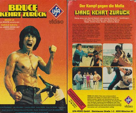 Wang Kehrt Zurück Hartbox Eastern Kung Fu Vhs Videokassetten