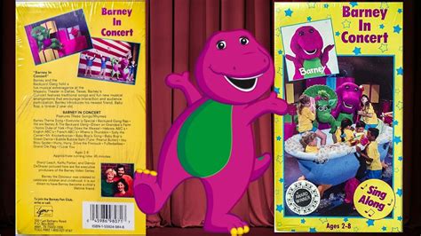 Barney And The Backyard Gang Barney In Concert Barney In Concert Vhs
