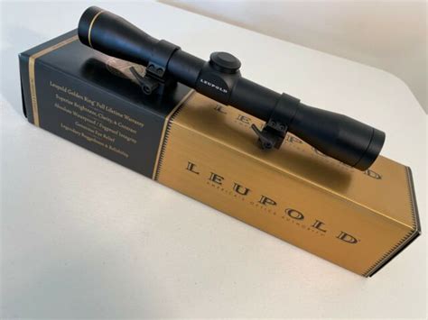 Leupold Fx Ii Scout Ier 25x28mm Matte Finish Rifle Scope For Sale