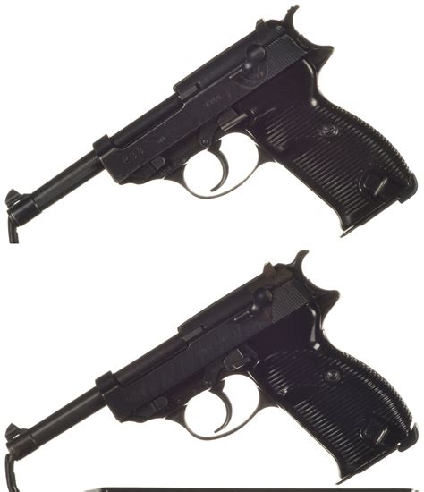 Two World War Ii German P38 Semi Automatic Pistols Rock Island Auction
