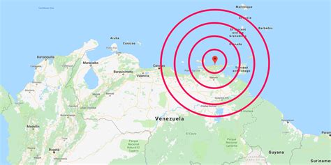 Strong Magntitude 7 3 Earthquake Struck The East Coast Of Venezuela Business Insider
