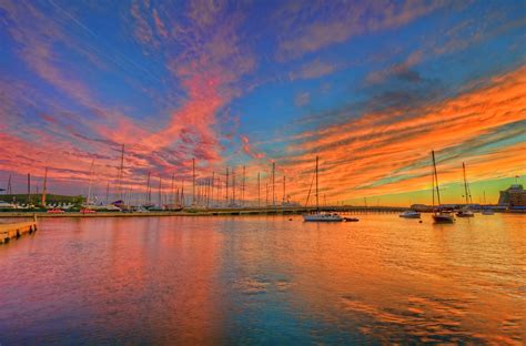 Newport Rhode Island Sunset Photograph By Craig Fildes