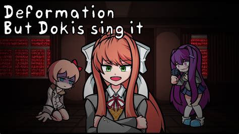 Fnf Deformation But Dokis Sing It Youtube