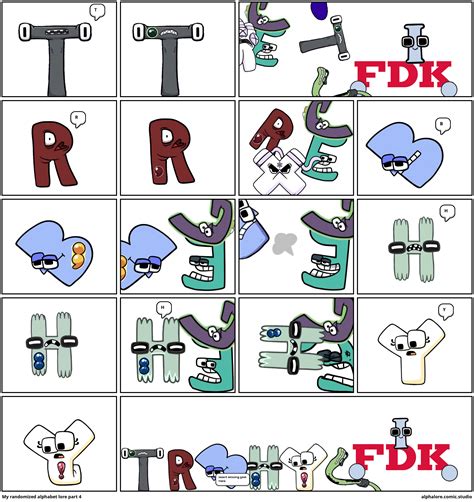 My Randomized Alphabet Lore Part 4 Comic Studio