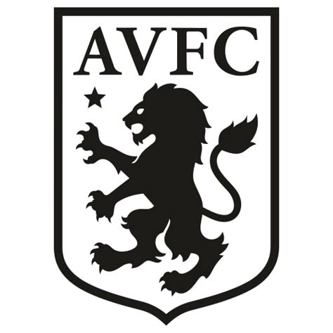 Aston Villa Fc Black Svg Aston Villa Fc Black Vector File Aston