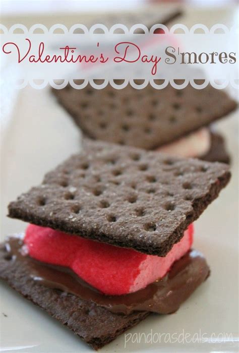 Valentines Day Smores Recipe Valentines Day Desserts Valentines