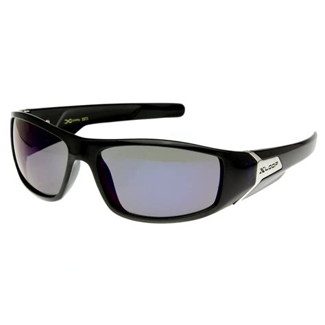premium x loop eyewear sports wrap sunglasses sunglass la