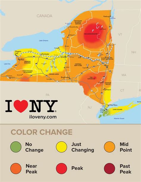 New York State Fall Foliage Report For Week Of Oct 5
