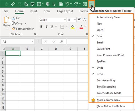 Excel Quick Access Toolbar My Online Training Hub