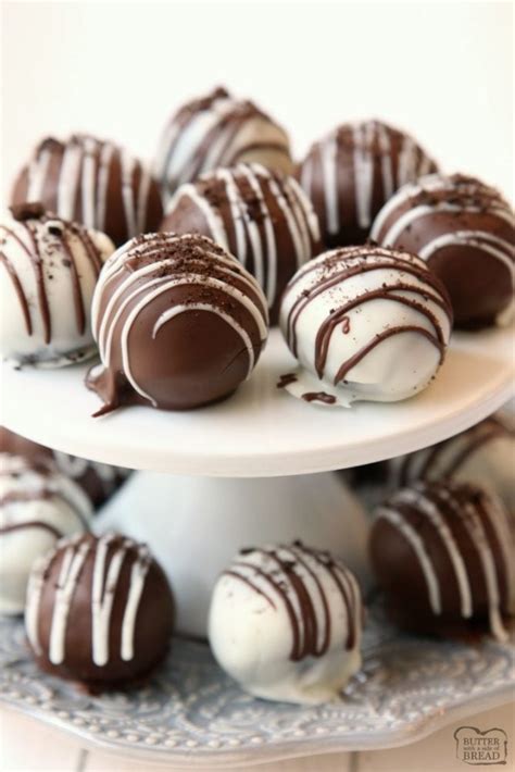 Best Oreo Balls Recipe With Cream Cheese Butter With A Side Of Bread