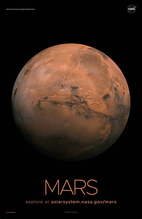 Mars Art Space Art Nasa Art Nasa Nasa Wall Art Planet Poster Mars Map