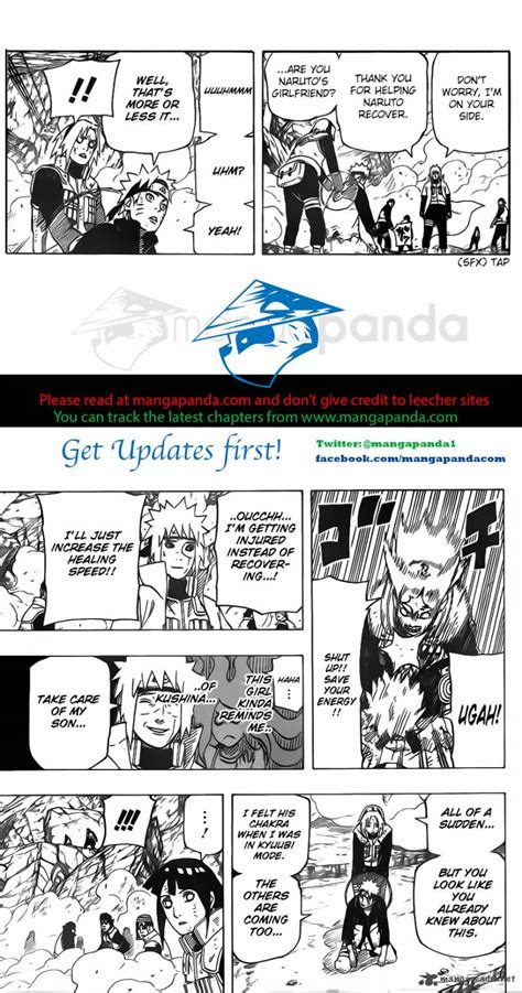 Read Manga Naruto Chapter 631 Team 7
