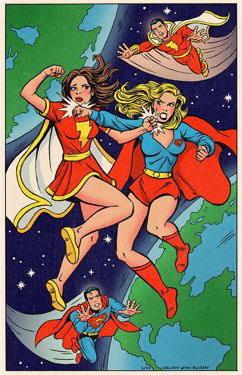 Kerry Callens Blog Supergirl Vs Mary Marvel