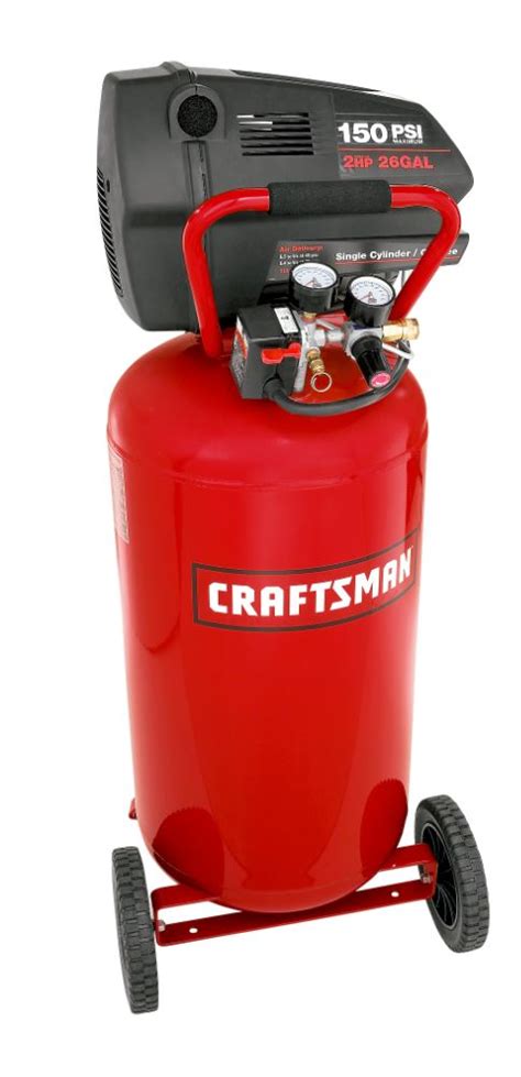 Craftsman 33 Gallon Single Stage Portable Corded Electric Vertical Air