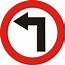 Road Sign Left Turn  Driving Safely With Derek Browns Calgary