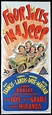 FOUR JILLS IN A JEEP Original Daybill Movie Poster Carole Landis ...