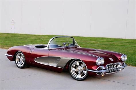 Restomod 1958 Corvette Owned By Jim And Mary Ann Stewart Gets Down With