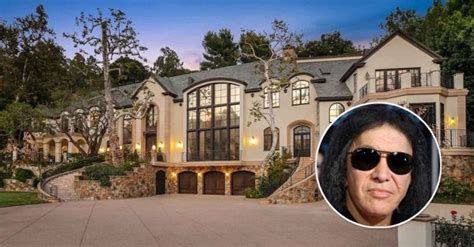 Dream House Gene Simmons Beverly Hills Mansion Photos Suburban Men