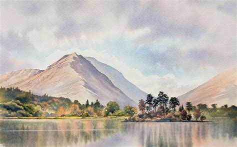 Landscape Watercolour Paintings By Chris Hull Of Snowdonia North Wales