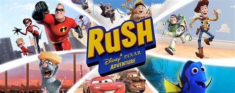 Rush e remake by nagashiimuu. Rush: A Disney Pixar Adventure - Meus Jogos