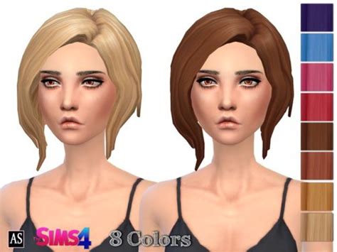 Alexandra Simblr Curved Bob Hairstyle • Sims 4 Downloads Check More At