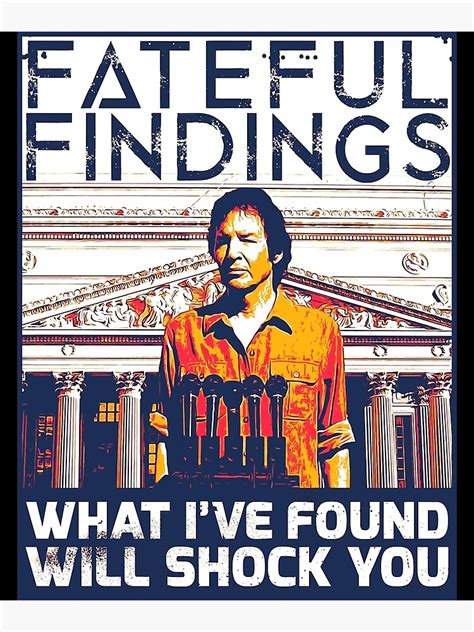Fateful Findings Poster For Sale By Stitzukkrelln Redbubble