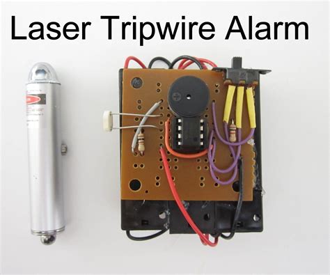 Laser Tripwire Alarm Laser Tripwire Diy Security Electronics