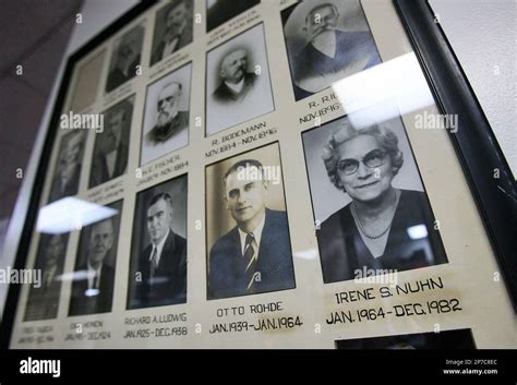 ADVANCED FOR USE SUNDAY, NOV. 14 AND THEREAFTER - Photographs of former