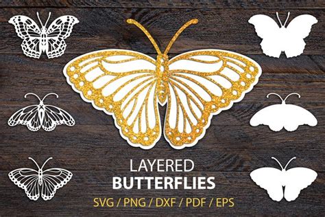 Layered Butterfly Svg Bundle Paper Cut