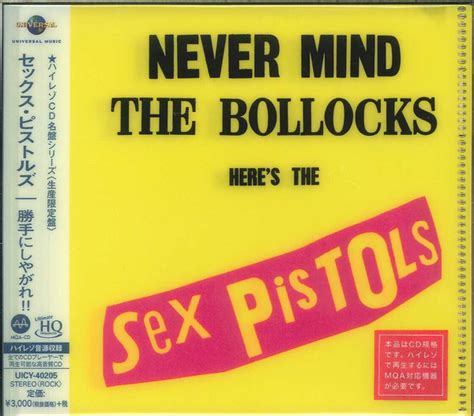 Sex Pistols Never Mind The Bollocks Heres The Sex Pistols 2018 Hi