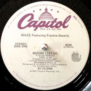 Developers often release updated versions of the software, including essential bug fixes and additional features. Maze Featuring Frankie Beverly - Before I Let Go / Golden ...