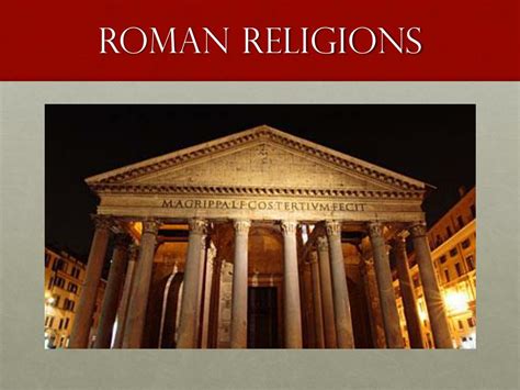 Ppt Religious Atmosphere Of The Roman Empire Powerpoint Presentation