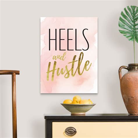 Blush Hustle Canvas Art Print Ebay