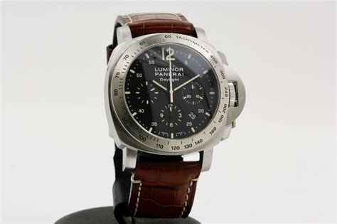 panerai luminor chronograph daylight 44mm full set 24 months warranty pam00250 watches catalog