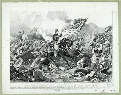 The Battle Of Williamsburg Va May 5th 1862 Lccn90709459 Creazilla