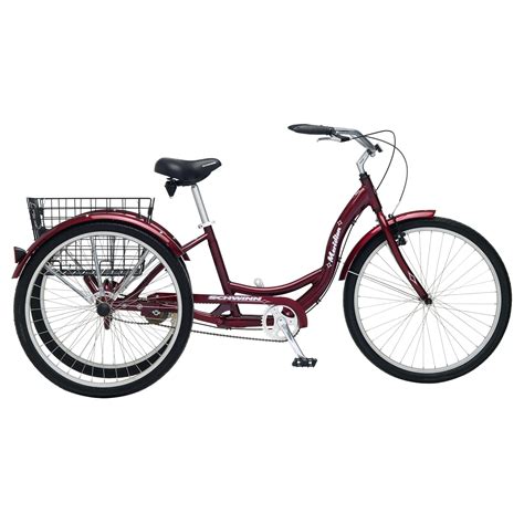 Schwinn 26 Meridian 3 Wheel Trike Adult Comfort Cruiser Bike Tricycle New