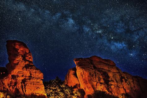 Free Images Landscape Wilderness Sky Night Milky Way Cosmos