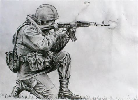 Soldier Drawing Skill