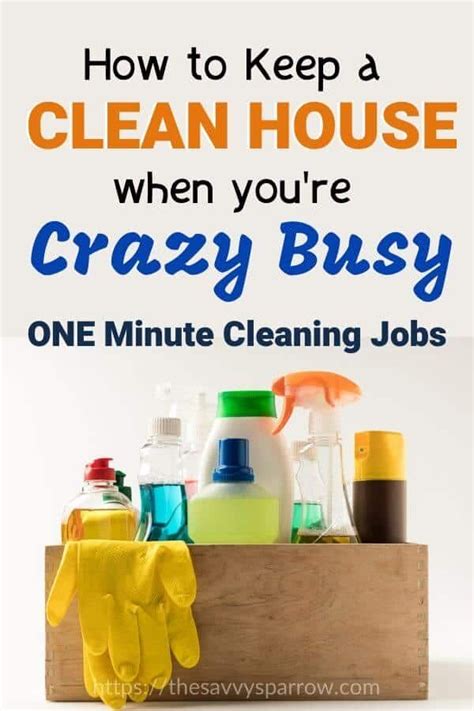 How To Keep A Clean House When You Only Have A Few Minutes A Day In