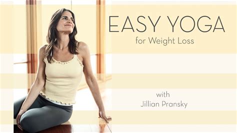 It is a great way to calm down, build strong muscles, burn lots of calories and lose weight. Easy Yoga for Weight Loss - YouTube