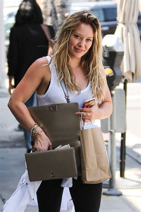 Hilary Duff Casual Style Shopping In Beverly Hills July 2015 • Celebmafia