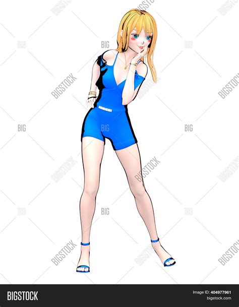 3d Japanese Anime Girl Image And Photo Free Trial Bigstock